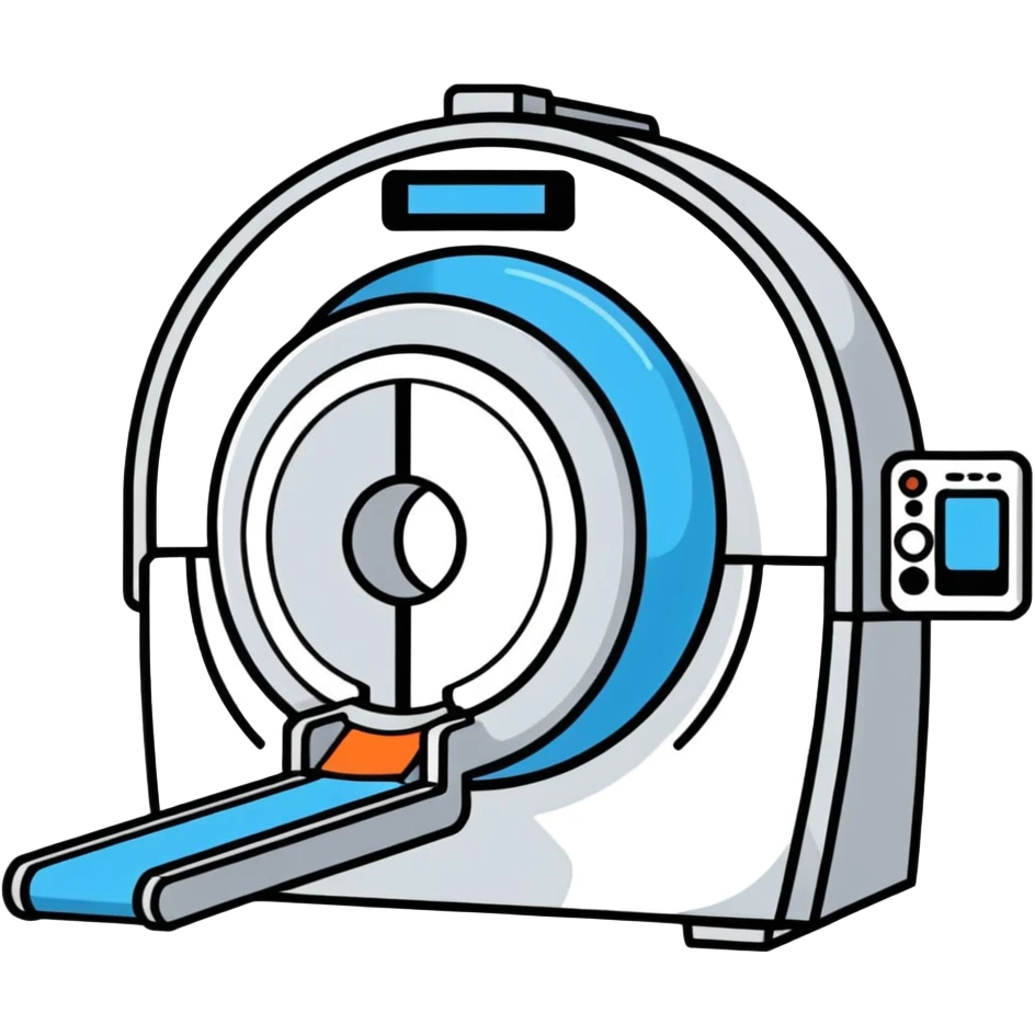 MRI machine squeeze ball emoji