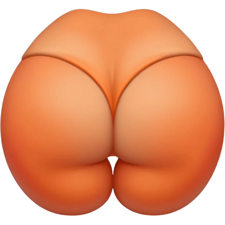 a female butt emoji emoji