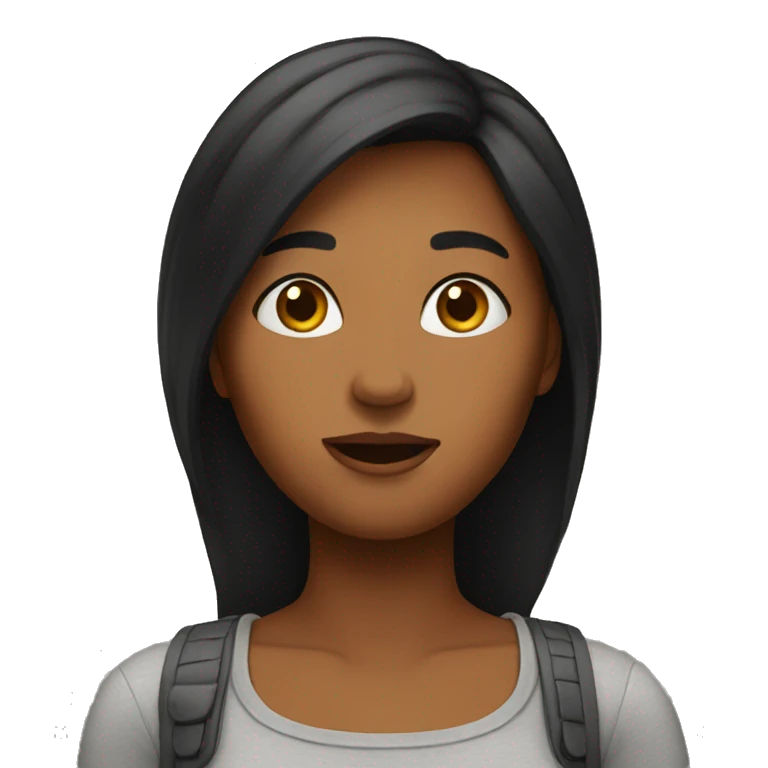 woman ask about something emoji