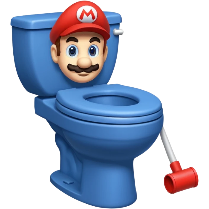 Skibidi toilet mario  emoji