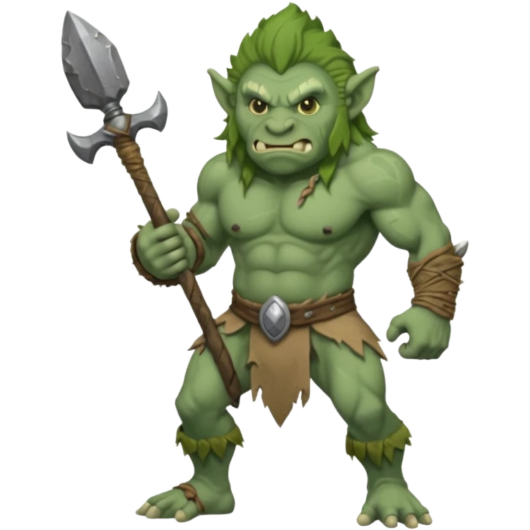 Trol full body emoji