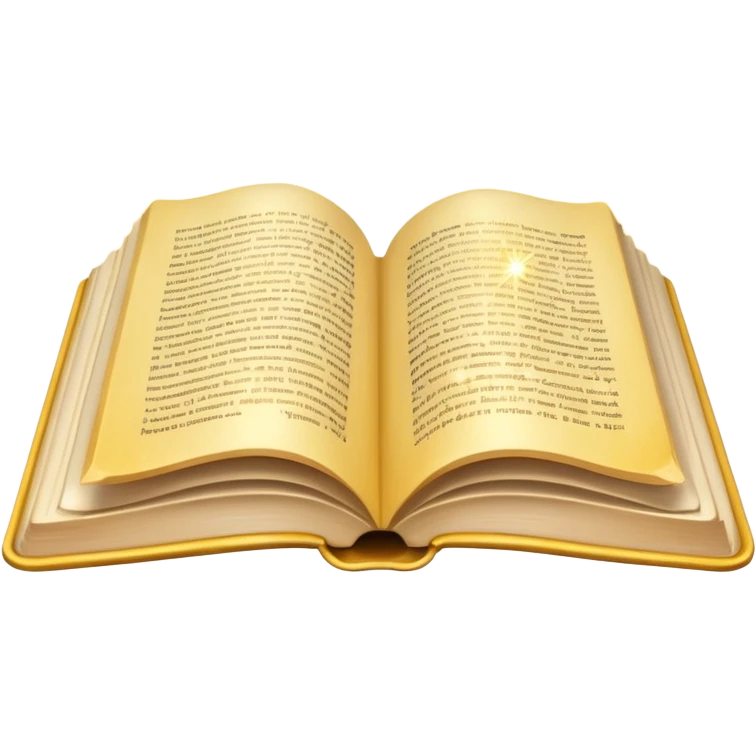 open book with sparkles above it emoji