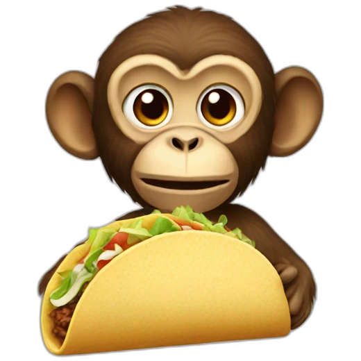 monkey-eat-tacos emoji