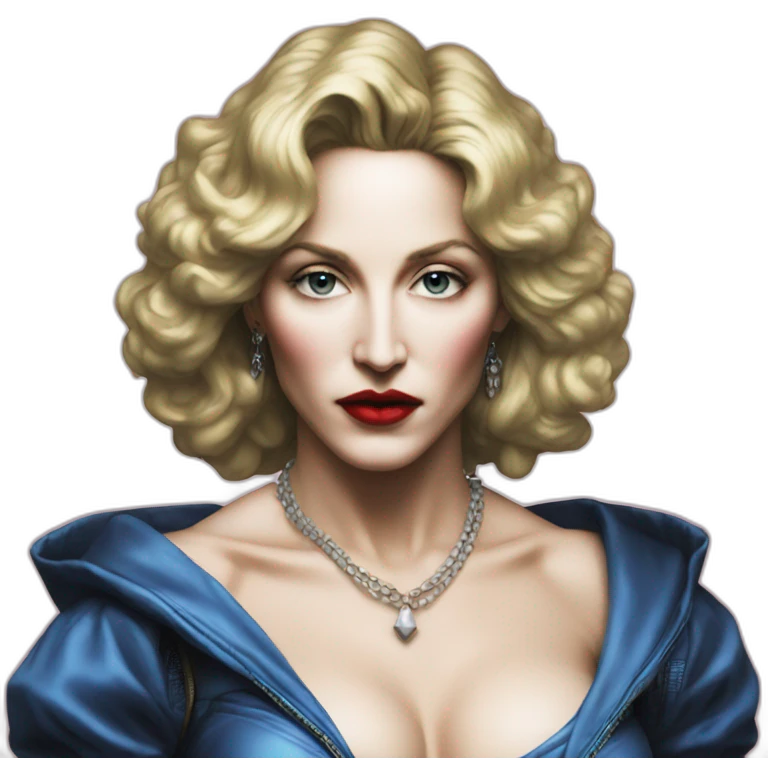 Madonna 80's emoji