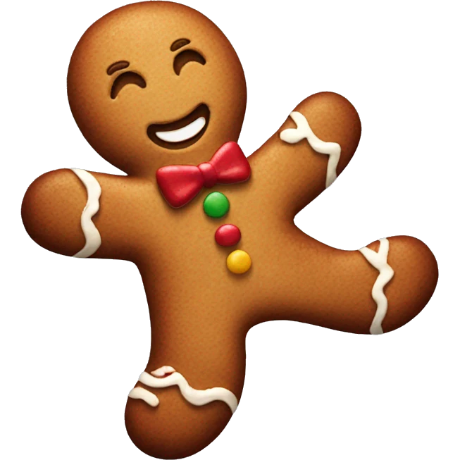 Gingerbread man  emoji