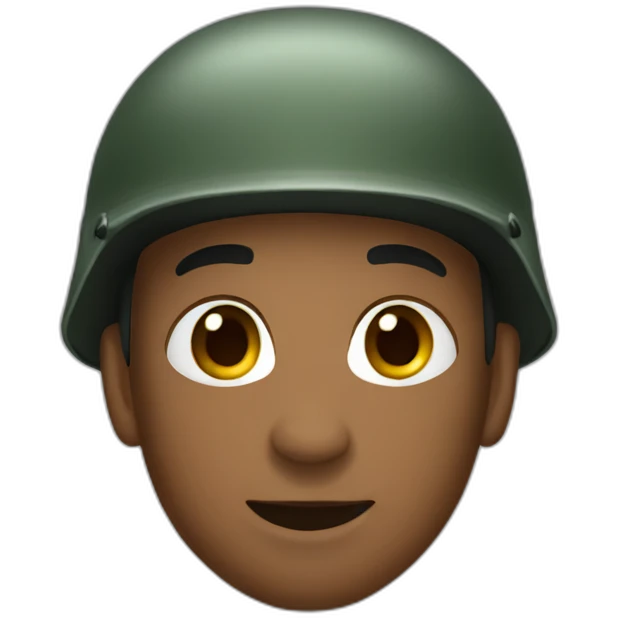 Paratrooper black ant emoji