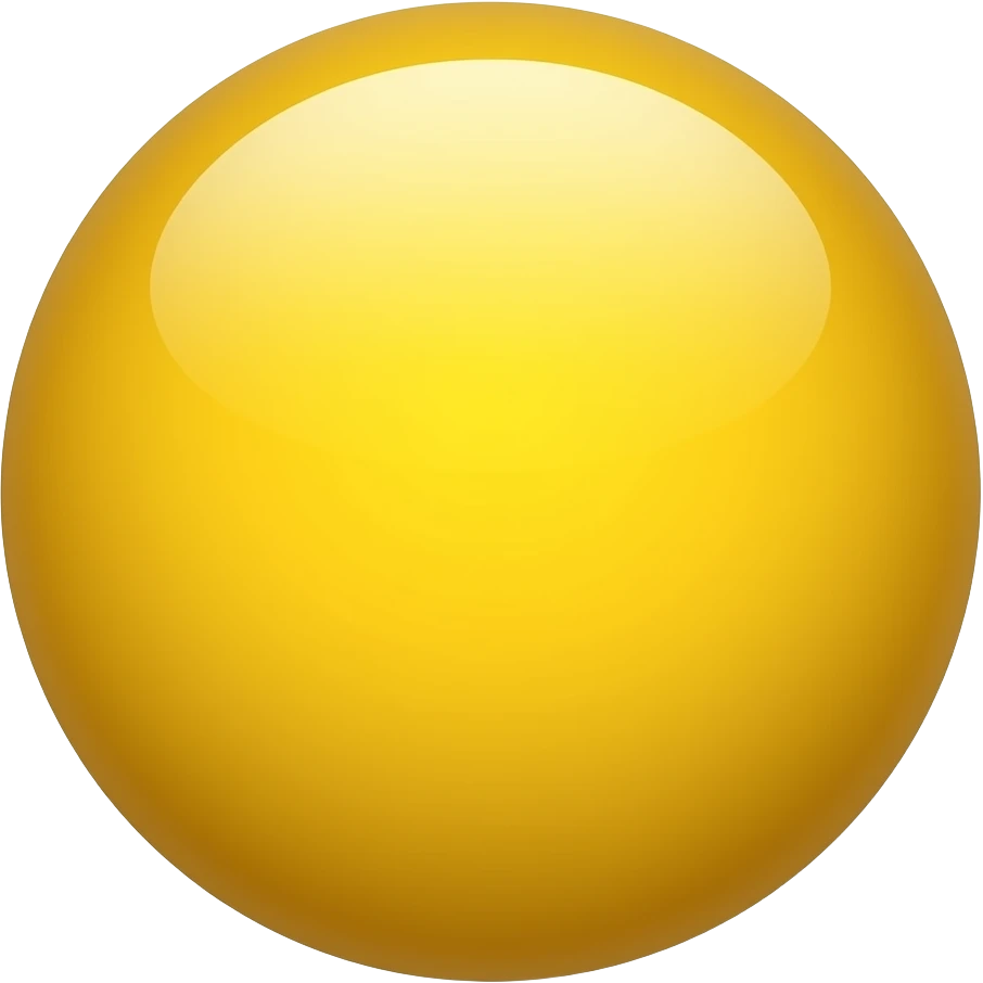 Yellow dot emoji
