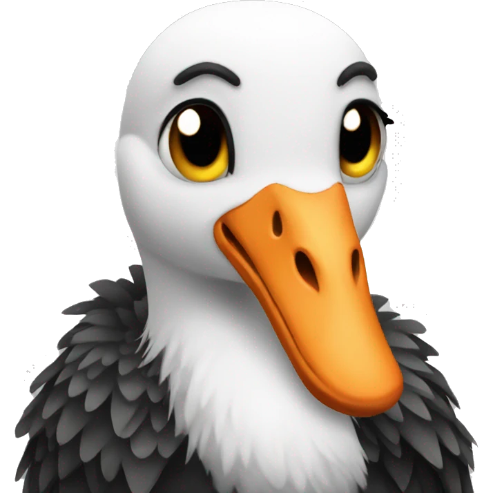 Emo goose  emoji