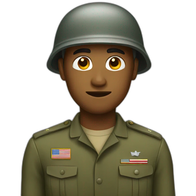 soldier emoji