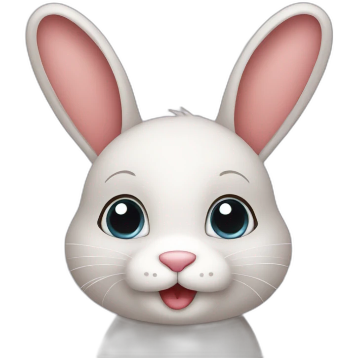 Cute bunny emoji