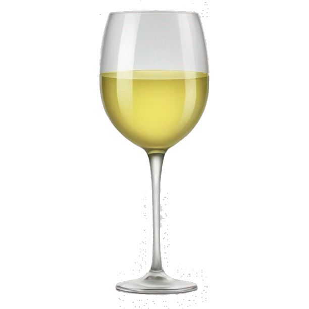 White wine emoji