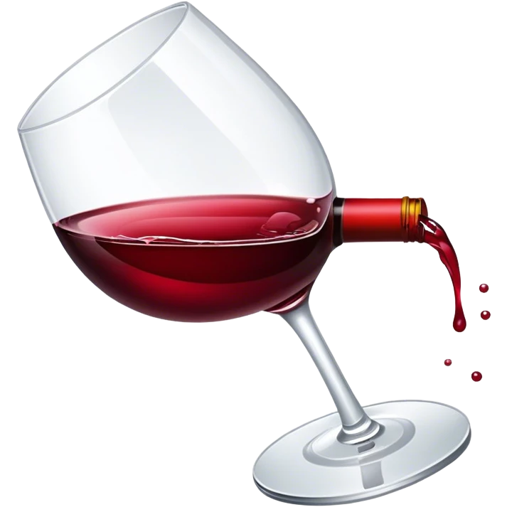 spilled wine emoji