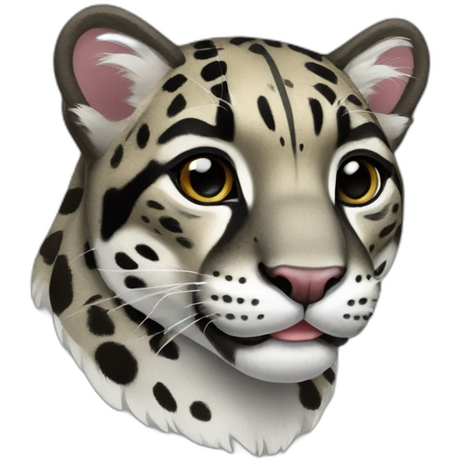 clouded leopard emoji