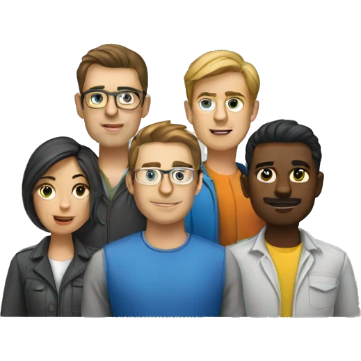 Software developer team emoji