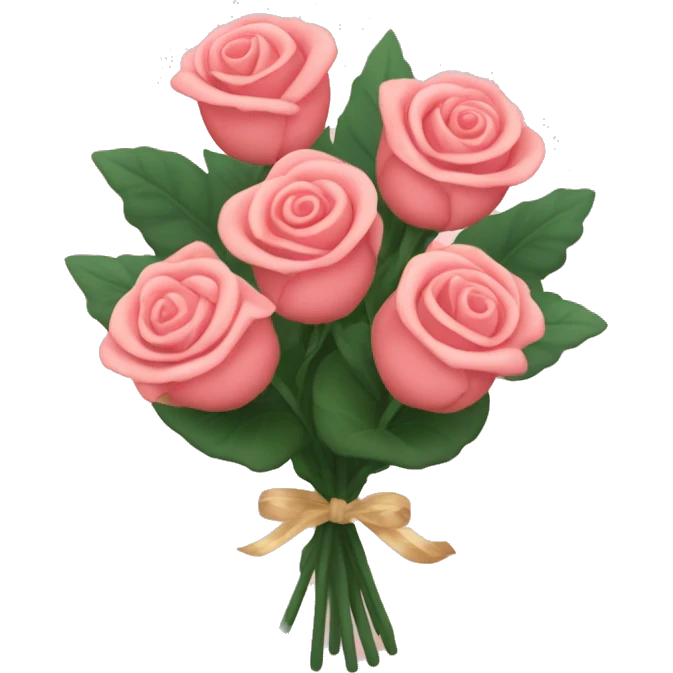 Bridgerton Inspired Emoji : Rose Bouquet – A beautiful bouquet, echoing the romantic themes and promenades of the series. emoji