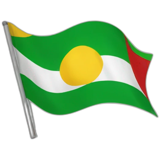 Kurdish flag emoji