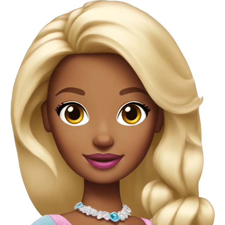 Barbie princess emoji