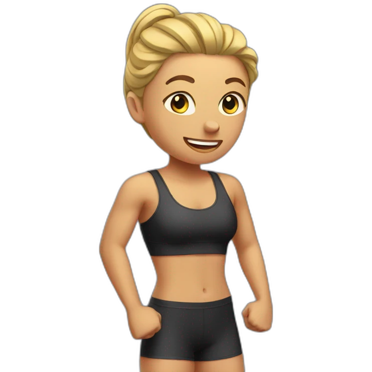 working out emoji