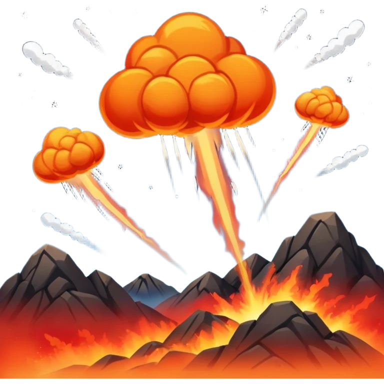 falling meteoroids  emoji