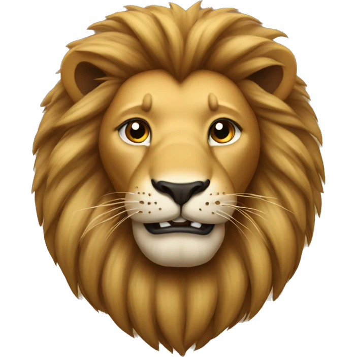 Lion with cuos  emoji