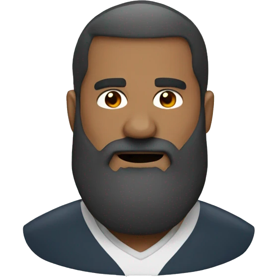beard coaching football emoji