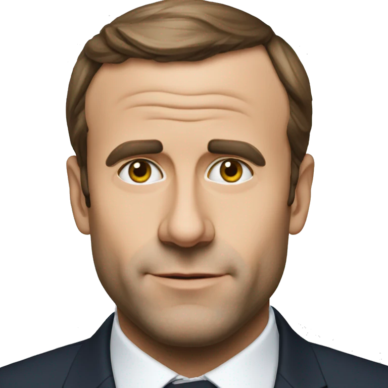 Macron ennerver  emoji