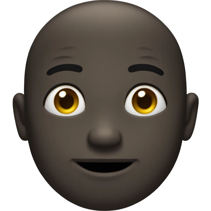 black horizontal line with silly face emoji