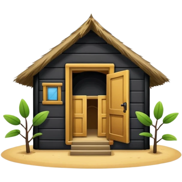 stem hut open doors emoji