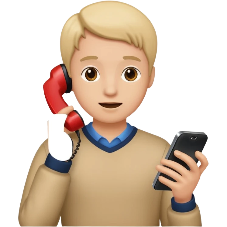 телефон играет в человека как в телефон emoji