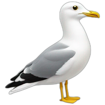 Door gull emoji