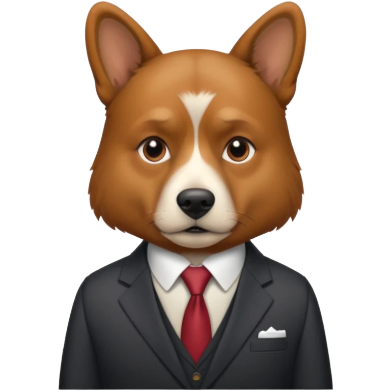 politician dog  emoji