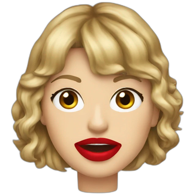taylor-swift-mouth-bbc emoji