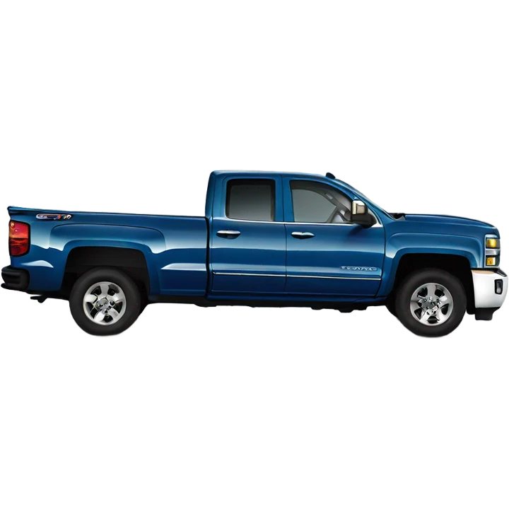 Blue 2015 Chevy Silverado 2500 he emoji