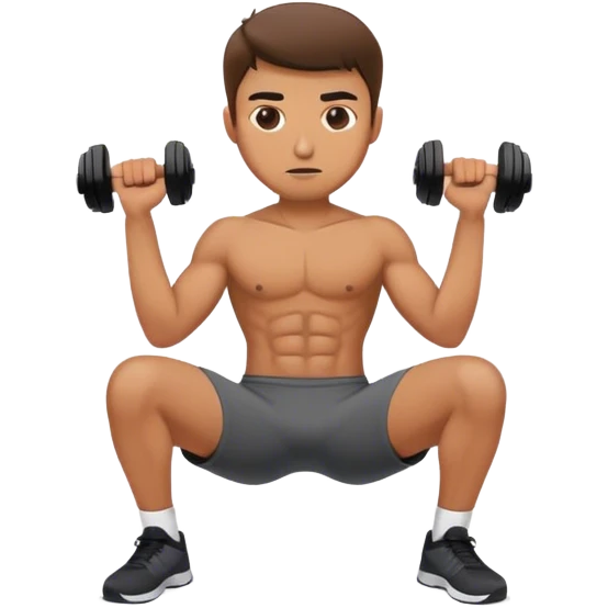 guy laying down abs exercise emoji