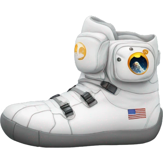 Astronaut feet emoji