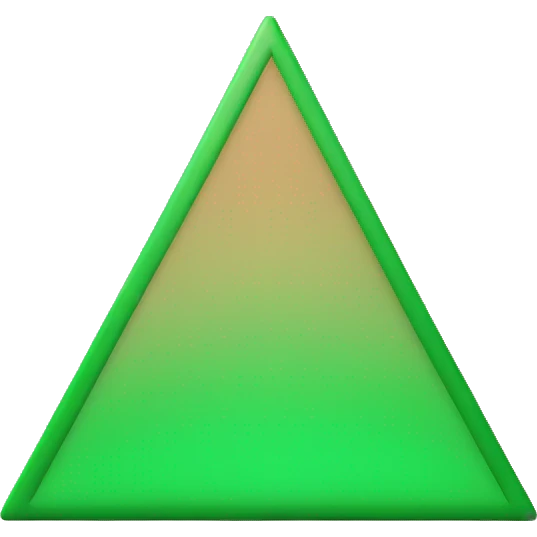green triangle pointing up emoji