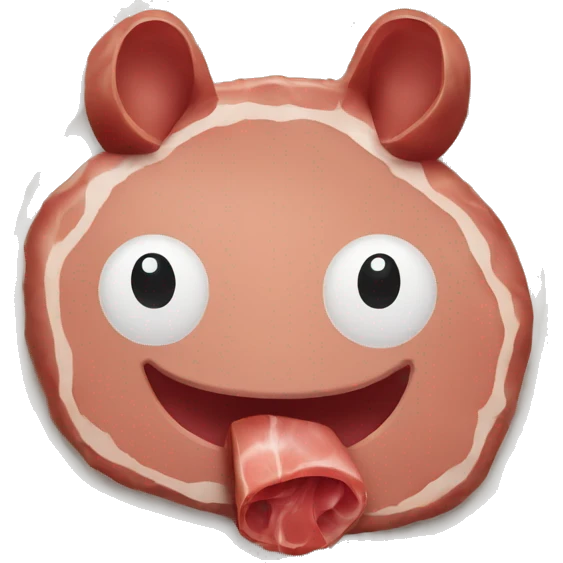 meat on a plate emoji