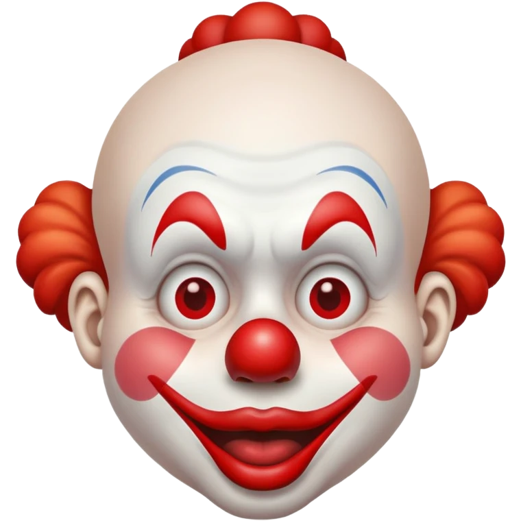 Sucking clown emoji