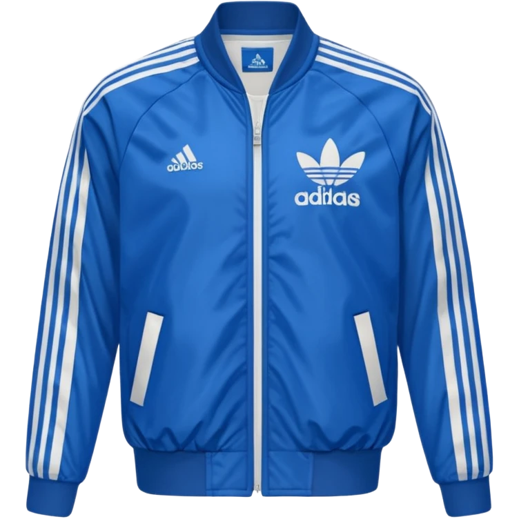 retro adidas jacket emoji