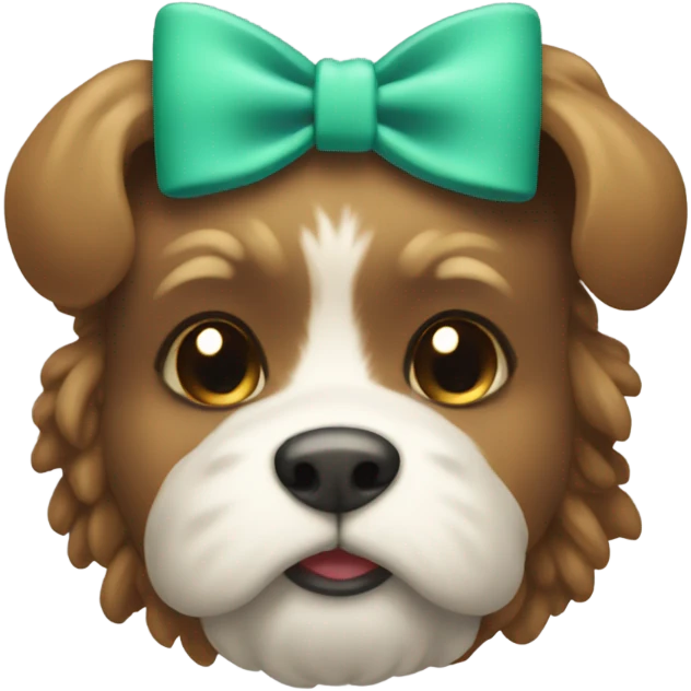Caboodle with a bow on its head  emoji