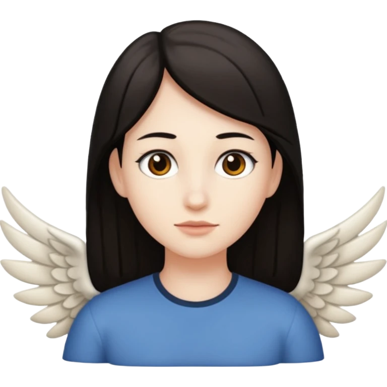 Only single Wings of left side emoji