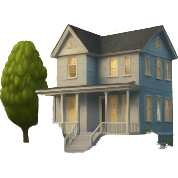 tall house emoji