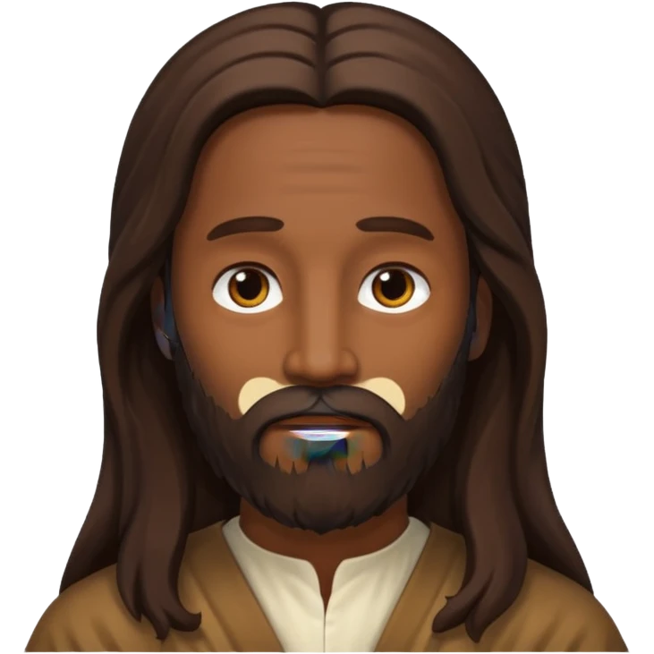 dark jesus emoji