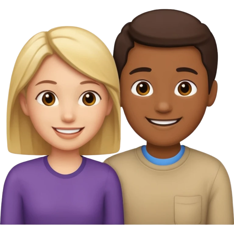 two people talking to eachother emoji