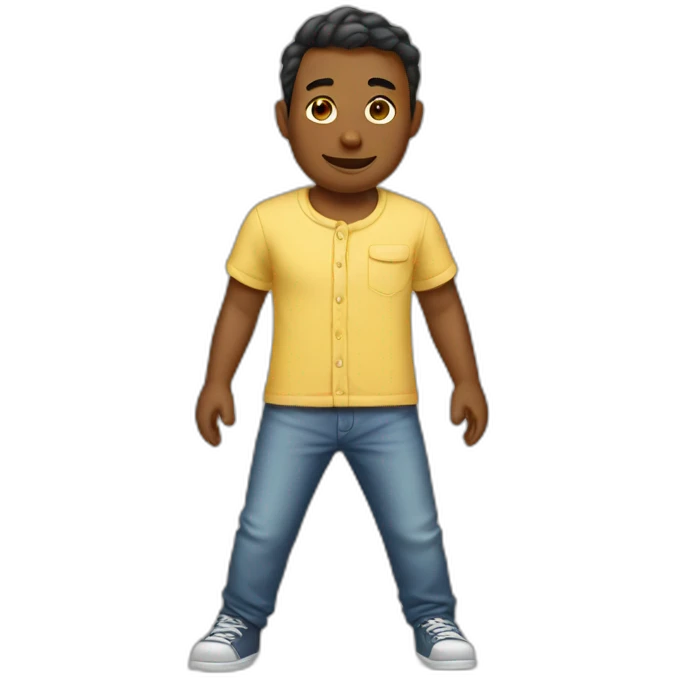 Changing clothes emoji