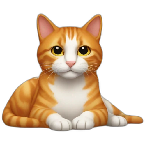 Ginger Cat on couch emoji