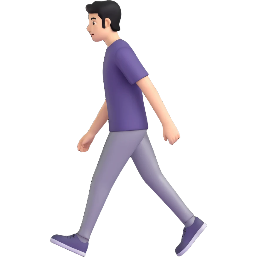 person walking emoji