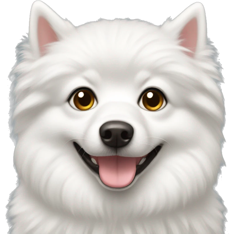 white spitz emoji