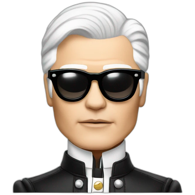 karl lagerfeld emoji