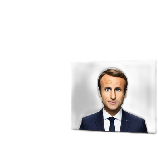 Macron on tv emoji